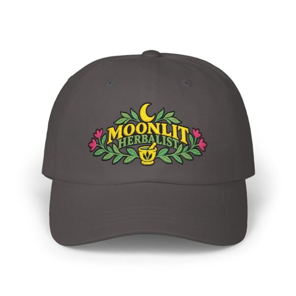 Dad Cap — Moonlit Herbalist Floral Embroidered Hat
