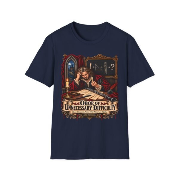 T-Shirt — Oboe of Unnecessary Difficulty Vintage Musician Tee