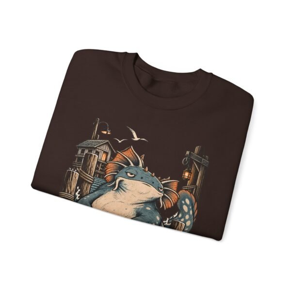 Sea Monster Harbor Beast Crewneck Sweatshirt