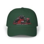 Coffee Raven Dad Cap — Espresso Test Pilot Embroidered Baseball Hat