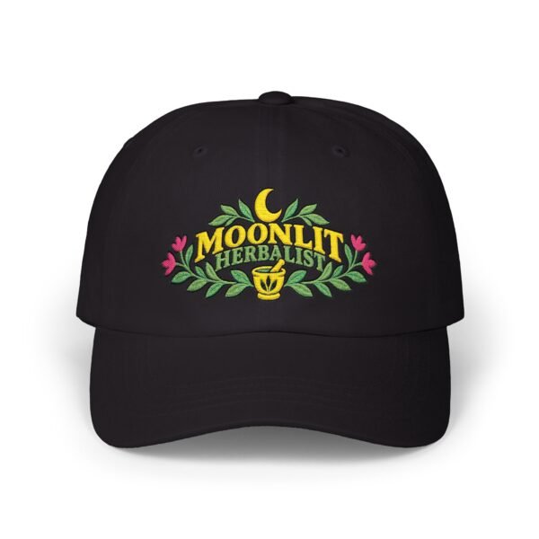 Dad Cap — Moonlit Herbalist Floral Embroidered Hat