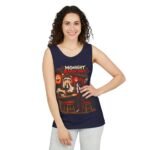Midnight Ramen Shift Tank Top — Anime Night Owl Graphic Tank