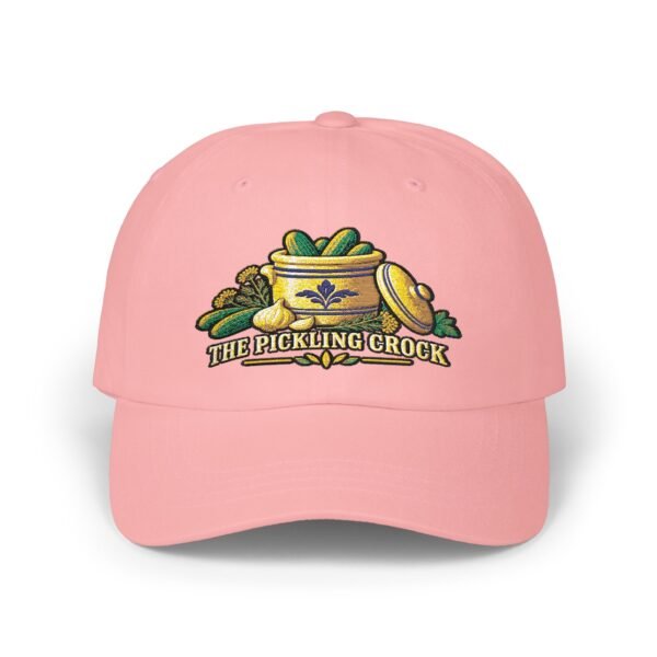 Pickling Crock logo Dad Cap | Pickles Jar Embroidered Cap