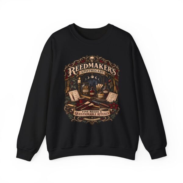Sweatshirt — Reekmakers Apothecary Vintage Witchy Design: "Questionable Rituals" Crewneck