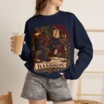 Bassoon Lover Sweatshirt — "My Familiar Plays the Bassoon" Vintage Orchestra Crewneck