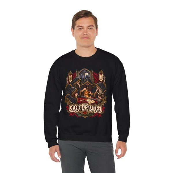 The Oboe Rite Collective Gothic Oboe Musician Sweatshirt