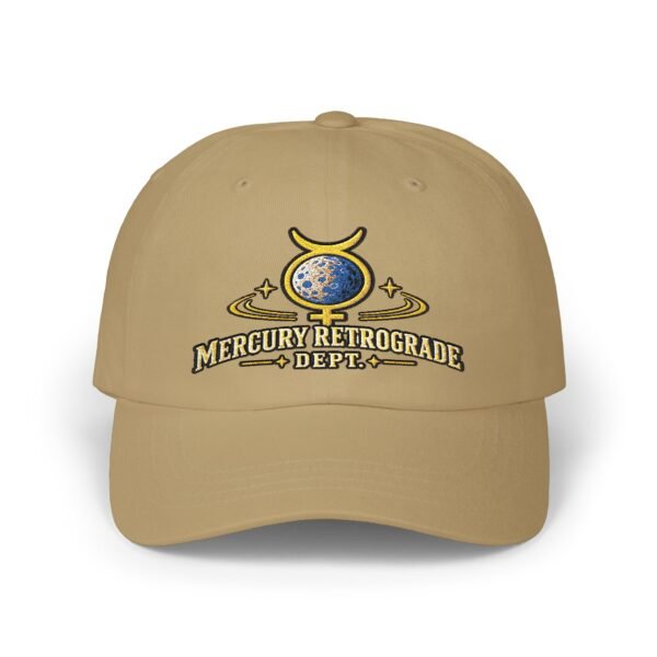 Mercury Retrograde Dept. Vintage Astrology Embroidered Dad Cap