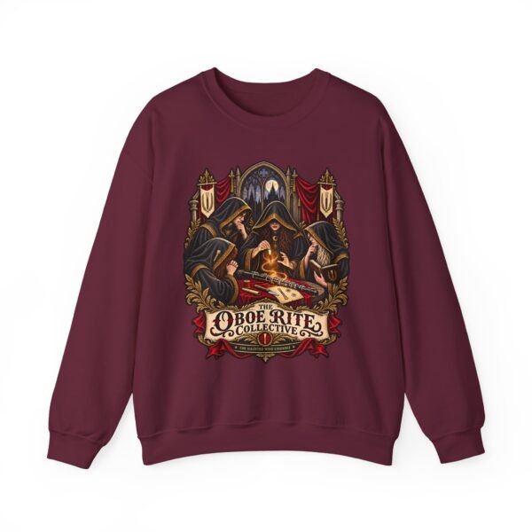 The Oboe Rite Collective Gothic Oboe Musician Sweatshirt