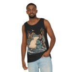 Sea Monster Tank Top — Cute Chubby Kraken Beach Illustration