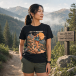 Hike to the Switchback T-Shirt — Retro Desert Hiking Tee for Outdoor Lovers