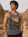 Dawn Patrol Dusk Haunt Tank Top — Vintage Mountain Hiking Graphic