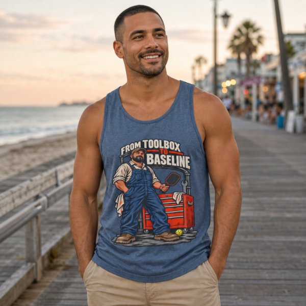 Mechanic Toolbox Tank Top — "From Toolbox to Baseline" Vintage Workwear