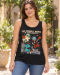 Zero Gravity Trick-or-Treat Tank — Cute Alien & Ghost Halloween