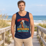 No Office Outranks The Public Tank Top — Voting Rights Graphic Tank