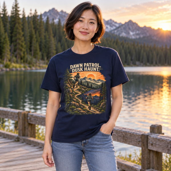 Dawn Patrol, Dusk Haunt Hiking T-Shirt