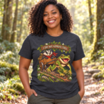 I Did Not Approve This Frog & Badger T-Shirt — Funny Woodland Adventure Tee