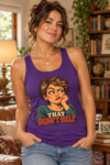 That Didn’t Help Tank Top — Funny Retro Sarcastic Graphic Vest