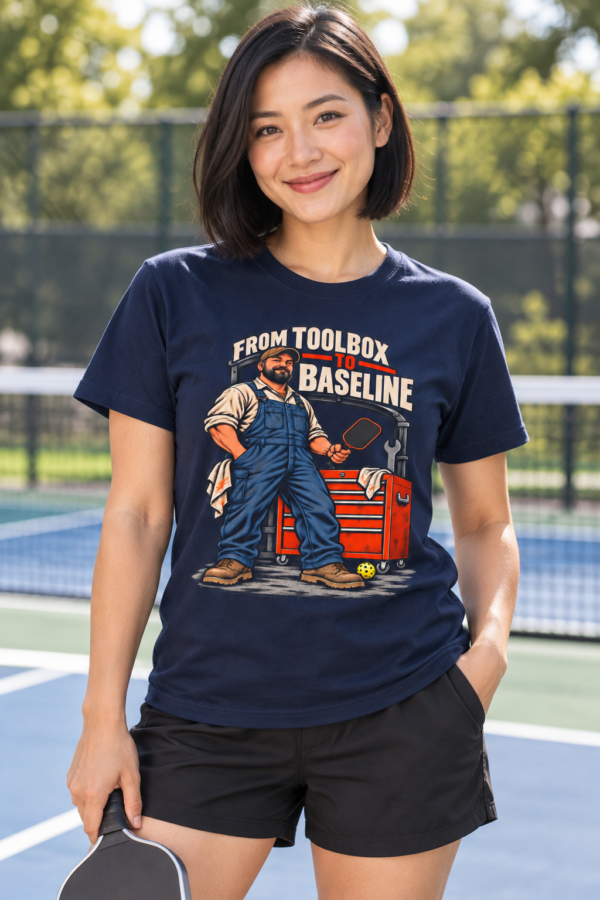 Mechanic T-Shirt — "From Toolbox to Baseline" Vintage Workshop Tee