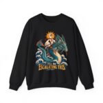I'll Be Escalating This Sweatshirt — Dragon & Pelican Adventure Graphic Crewneck