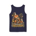 Questing Past Curfew Tank Top — Retro RPG Cat & Crow Fantasy