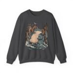 Sea Monster Harbor Beast Crewneck Sweatshirt