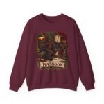 Bassoon Lover Sweatshirt — "My Familiar Plays the Bassoon" Vintage Orchestra Crewneck