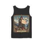 The Route Keeper Tank Top — Vintage Map Explorer Graphic Tank