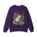 Sea Monster Harbor Beast Crewneck Sweatshirt
