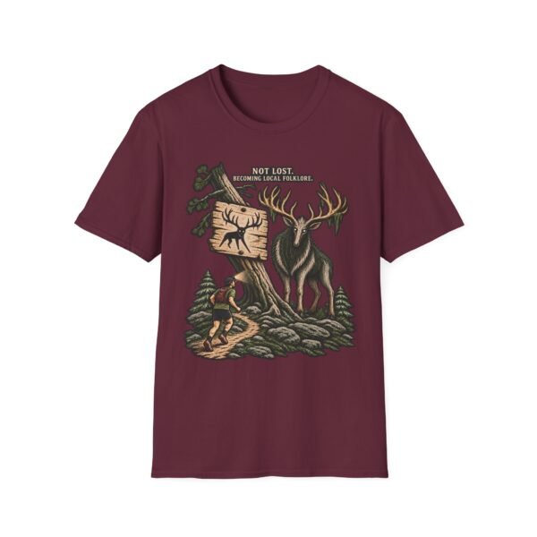 Deer Hunting Vintage Tee — Elk Woods Camp Graphic T-Shirt