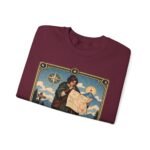 Crewneck Sweatshirt — "The Route Keeper" Vintage Map Navigator Graphic