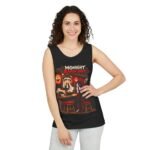Midnight Ramen Shift Tank Top — Anime Night Owl Graphic Tank