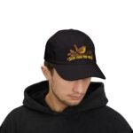 Seen From The Porch Dad Cap — Bird & Leaves Embroidered Baseball Hat