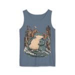 Sea Monster Tank Top — Cute Chubby Kraken Beach Illustration