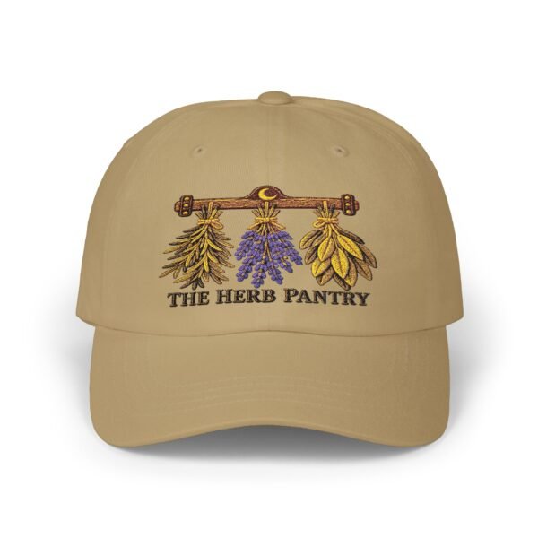 Herb Pantry Dad Cap — Embroidered Lavender, Sage & Bay Hat