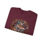 Vintage Ballerina Crewneck Sweatshirt — 'Clockwork Lullaby' Gothic Ballet Graphic