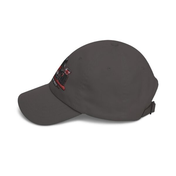Coffee Raven Dad Cap — Espresso Test Pilot Embroidered Baseball Hat