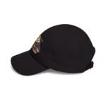 Puck Prep Crew Dad Cap — Embroidered Hockey Raccoon Baseball Hat
