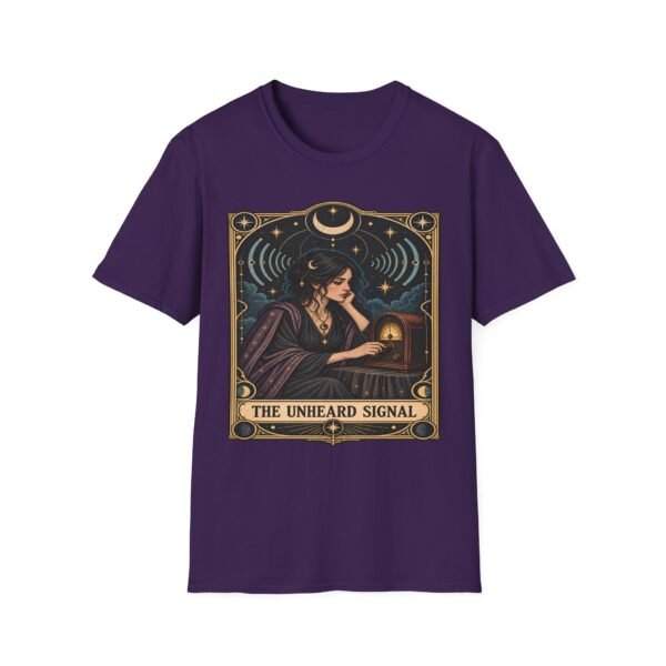 The Unheard Signal T-Shirt — Mystic Woman Signal Lamp Graphic Tee