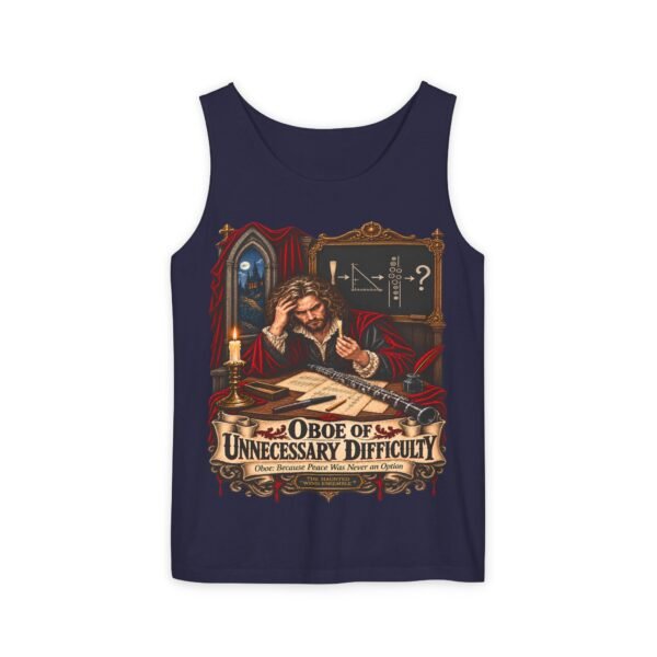 Oboe of Unnecessary Difficulty Tank Top — Funny Musician Gift