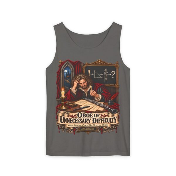 Oboe of Unnecessary Difficulty Tank Top — Funny Musician Gift