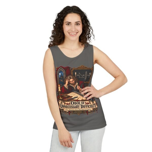Oboe of Unnecessary Difficulty Tank Top — Funny Musician Gift