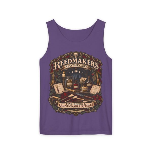Reedmaker’s Apothecary Tank Top — “Fine Reeds & Questionable Rituals”