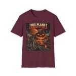 This Planet Carves Itself Graphic T-Shirt – Retro Space Explorer Tee