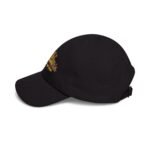 Dad Cap — “Quiet Paws, Open Pages” Cat & Owl Reading Embroidered Hat