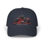 Coffee Raven Dad Cap — Espresso Test Pilot Embroidered Baseball Hat