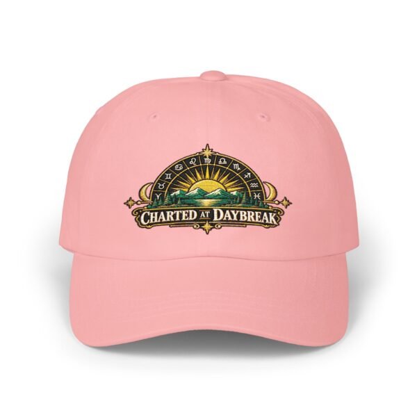 Charted at Daybreak Embroidered Dad Cap