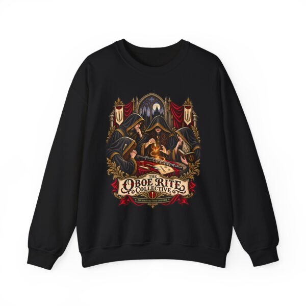 The Oboe Rite Collective Gothic Oboe Musician Sweatshirt