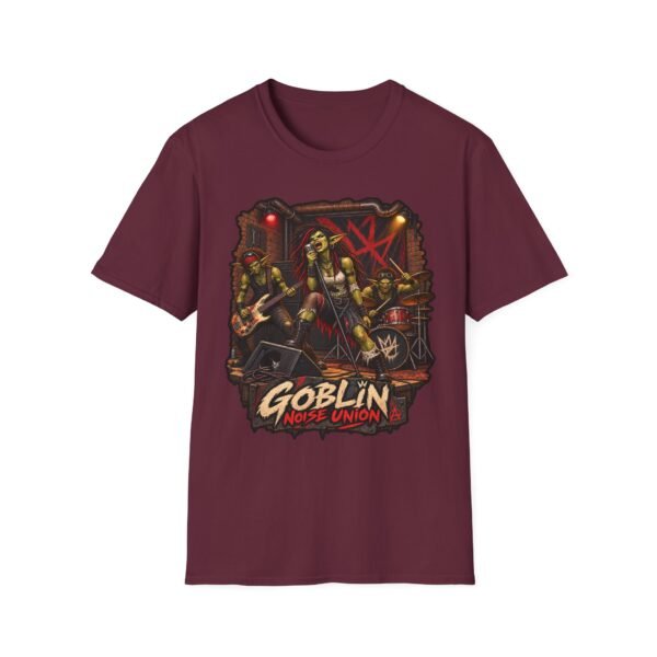 Goblin Rock Band T-Shirt — "Goblin Noise Union" Graphic Tee