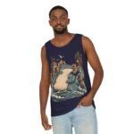 Sea Monster Tank Top — Cute Chubby Kraken Beach Illustration