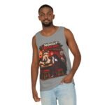 Midnight Ramen Shift Tank Top — Anime Night Owl Graphic Tank